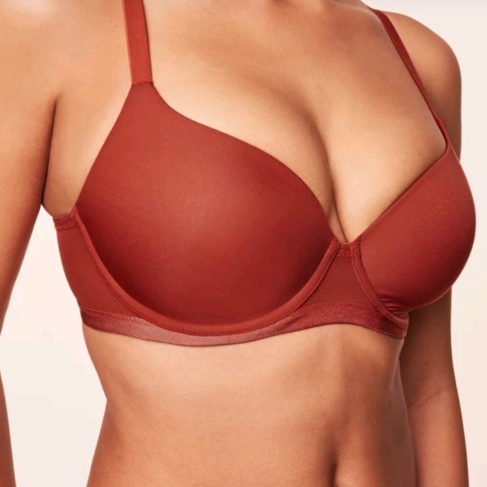 Adore Me Rust Underwire Bra